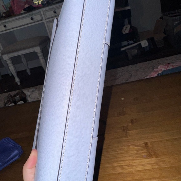 Dooney & Bourke Casey Clutch/ shoulder bag-glacier blue original tags-dust bag - Picture 6 of 8